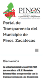 Mobile Screenshot of pinos.gob.mx
